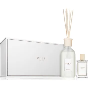 Aroma difuzér Culti Milano Aramara Culti Milano Stile Aramara aroma difuzér 500 ml + Culti Milano Spray Aramara bytový sprej 100 ml + Culti Milano Sticks Stile tyčinky do aroma difuzérů 34 cm