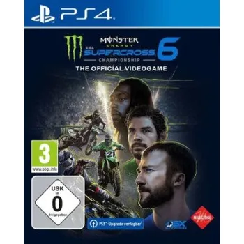 Hra pro PlayStation 4 Monster Energy Supercross - The Official Videogame 6, 1 PS4-Blu-Ray-Disc – (EN)