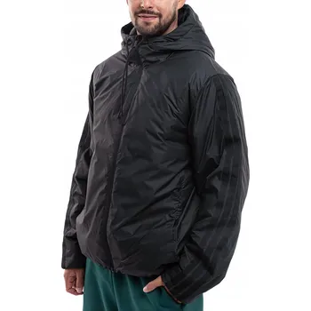 Pánská softshellová bunda Pánská Bunda adidas Přechodová s kapucí Sportovní Černá Climawarm vel. XL