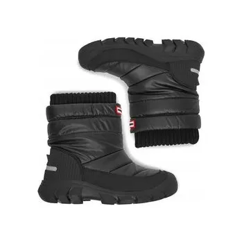 Dívčí obuv Hunter dětské sněhule černé, velikost 35