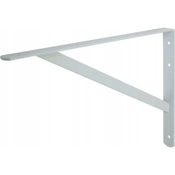 Koupelnový nábytek Bílý 40 cm zesílený držák police, podpěra pro dřevěnou polici