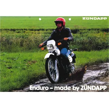 Samolepicí dekorace na vozidlo Diverse / Import Brožura Enduro 2 strany DIN A4 pro moped mokick MG00086601
