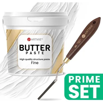 Malířská špachtle Sada jemné reliéfní pasty a umělecké špachtle