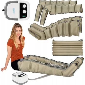 Masážní přístroj Masážní Přístroj pro lymfodrenáž, masáž nohou, rukou a těla, presoterapie, 6 komor