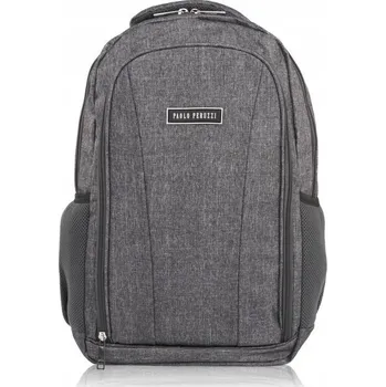 Městský batoh Paolo Peruzzi městský batoh šedý