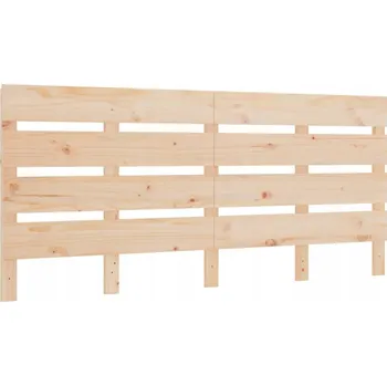 Čelo postele, 180 x 3 x 80 cm, masivní borovicové dřevo