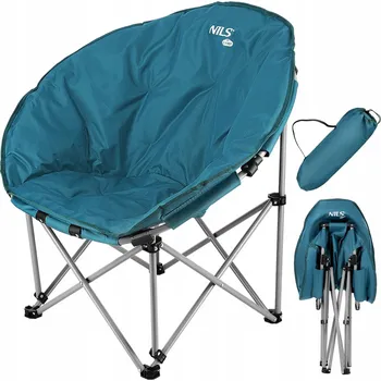 Zahradní židle Nils Camp kovová zelená