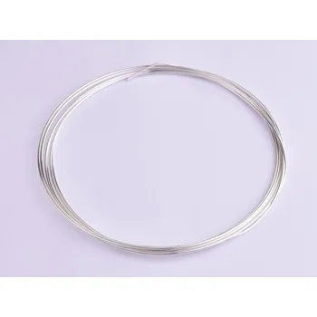 Hobby drát Postříbřený drát 1mm, 4m