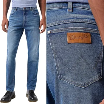 Pánské džíny Wrangler River pánské džíny se zúženými nohavicemi, velikost 31/30