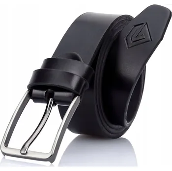 Opasek Pásek pánský kožený Gracio černý 150 cm 3,00 cm klasická spona