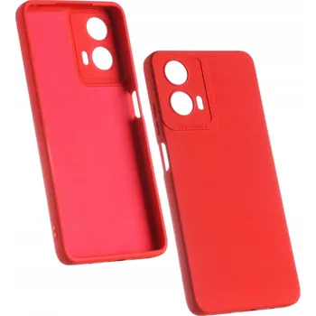 Pouzdro na mobilní telefon Zadní Kryt WOJMAR Silikonové pouzdro Pro Camera červené pro Motorola Moto G24 / G24 Power / G04