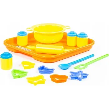 kreativní sada VYKRAJOVÁTKA na MODELÍNU sada formiček pro DĚTI s příslušenstvím Wader POLESIE