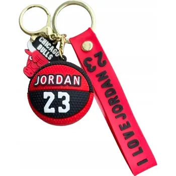 PŘÍVĚSEK NA KLÍČE míč do koše CHICAGO BULLS přívěsek NBA přívěsek Michael JORDAN