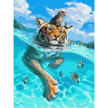 Obraz DIAMANTOVÁ VÝŠIVKA Diamond Painting Mozaika Diamantová pro děti Sada 5D