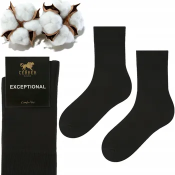 Pánské ponožky Ponožky CERBER černé, velikost 39-41