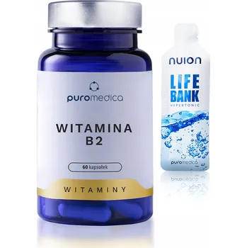 PUROMEDICA Vitamín B2, 60 kapslí