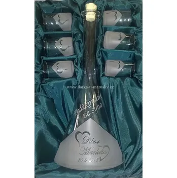 Svatební dekorace Svatební sada 6 + 1 - A Poděkování za syna