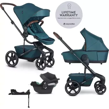 Kočárek EASYWALKER Kočárek kombinovaný Harvey⁵ Premium 2v1 LITE RWS + CYBEX Aton B2 i-Size Jade Green