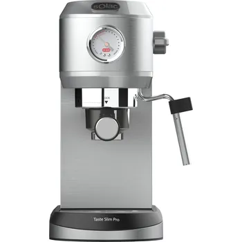 Kávovar Pákový tlakový kávovar Solac CE4523 Taste Slim Pro Cap 1350 W stříbrný/šedý