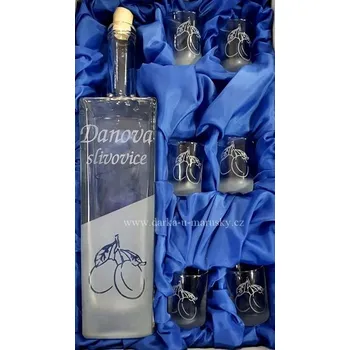 Pískovaná souprava 6+1 Axel Mio - Švestka