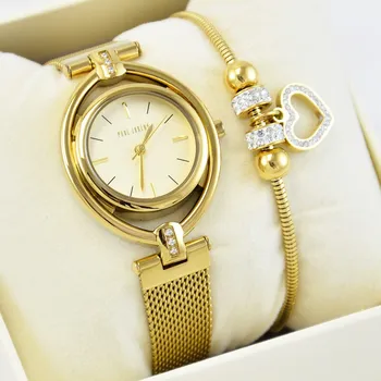 Hodinky Paul Lorens Dámské hodinky 4D1 s náramkem