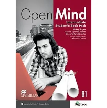 Kniha Open Mind Intermediate: Student´s Book Pack Standard
