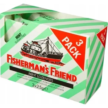 Bonbon Pastilky Fisherman's Mint 75 g