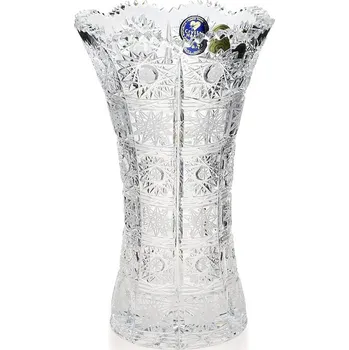 Váza Váza 20,5 cm tvar X - bohatý brus 500PK