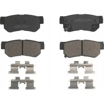 Brzdová destička Breck 23543 00 704 10 Sada brzdových destiček, kotoučové brzdy