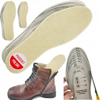 Vložka do bot 3x zimní vložky do bot z merino vlny, hřejivé