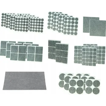 Podložka pod nábytek Filcové podložky, plst pod nábytek, sada 423 ks