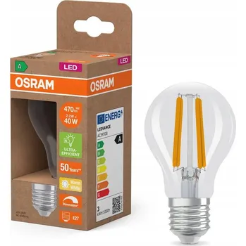 Žárovka Osram LED žárovka Classic Energy CLA40 2.2W 470lm 2700K E27 třída A stmívatelná