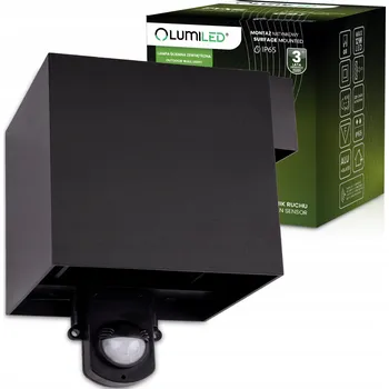 Venkovní osvětlení Venkovní nástěnné svítidlo Lumiled černé G9 0 W