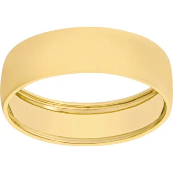 Prsten Zlatý snubní prsten POESIA ze žlutého zlata velikost obvod 62 mm FNNNB64RGY-obvod 62 mm