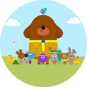 Jedlá dekorace na dort ID_7080 JEDLÝ PAPÍR NA DORT HEY DUGGEE DAGI DORT PES POHÁDKA nickelodeon