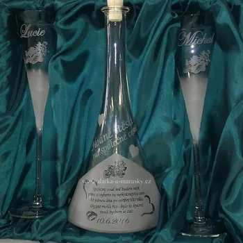 Svatební dekorace Svatební souprava IRENA 2+1 - Svatební motorky