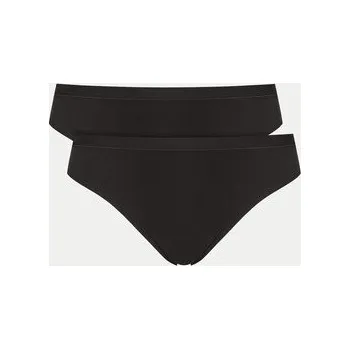 Kalhotky Kalhotky kalhotky tai pohodlné hladké Triumph Sense of Modal černé 2 balení XS