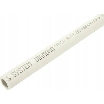 Vodovodní potrubí Trubka trubka Diamond PPR-trubka-jedn-25*4.2 25x4,2 mm