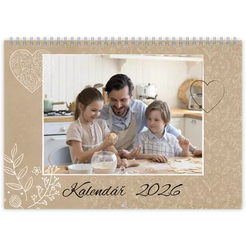 Fotokalendář Fotokalendář plánovací Craft lover Zavěšený A3