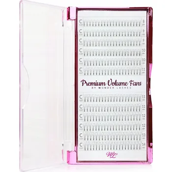 Péče o řasy a obočí Syntetické řasy Wonder Lashes pro prodlužování C 0,07 10 mm černé