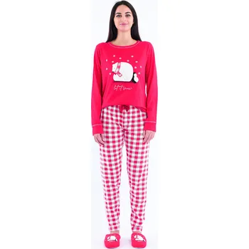 Dámské pyžamo Dámské pyžamo Sorbetto Lana vícebarevné (Lana-red) XL Možnost vrácení zboží ZDARMA do 120 dnů!