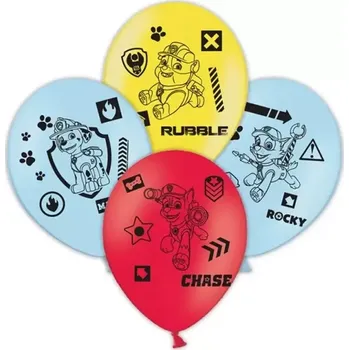 Balónek Latexové balonky Tlapková Patrola Originals 28cm - 6 ks
