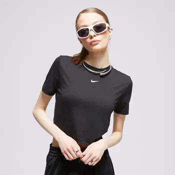 Nike Tričko W Nsw Tee Essntl Slim Crp Lbr Černá M