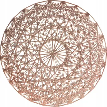 Prostěradlo Podložka kulatý plast 38 x 38 cm