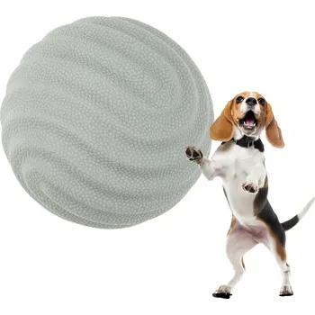 Hračka pro psa Míček pro psy Wesoły Pupil STRONG MÍČEK Hračka pro psy LANAT HARD vyrobená z lité gumy, těžká, nevrzá