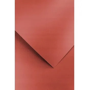Barevný papír Ozdobný papír PERLEŤOVÝ ČERVENÝ A4 Galeria Papieru 135 g/m2 20 listů