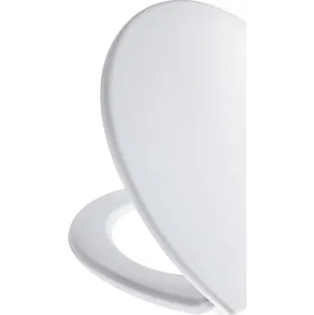 WC sedátko Sedátko klozetové s poklopem, nylonové závěsy, DERBY VIGOUR