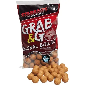 Boilies Starbaits Boilies Global Mega Fish 800g Průměr: 24mm