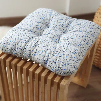 Podsedák Sedák na křeslo - Kvítky modré