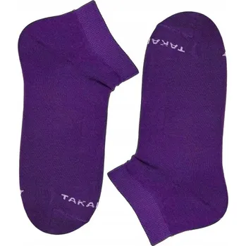 Pánské ponožky TakaPara Ponožky fialové, velikost 41-45